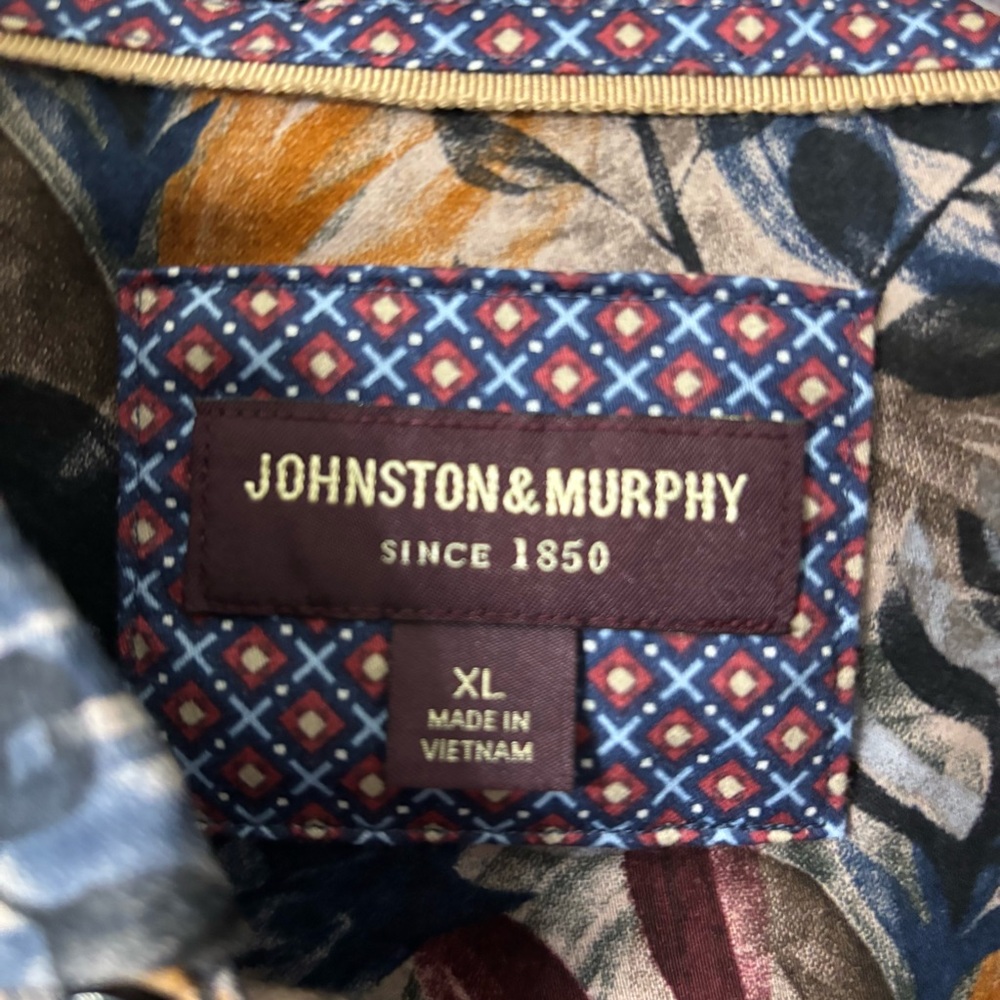 Johnston & Murphy Long Sleeve Button Down size XL - Picture 4 of 5
